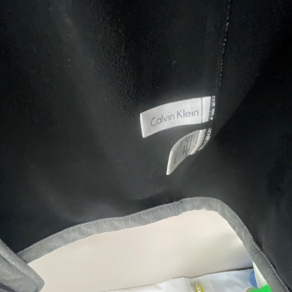 Calvin Klein Men's Classic Soft Shell Water Resistant Jacket Size L Gray Neutral - Picture 8 of 10